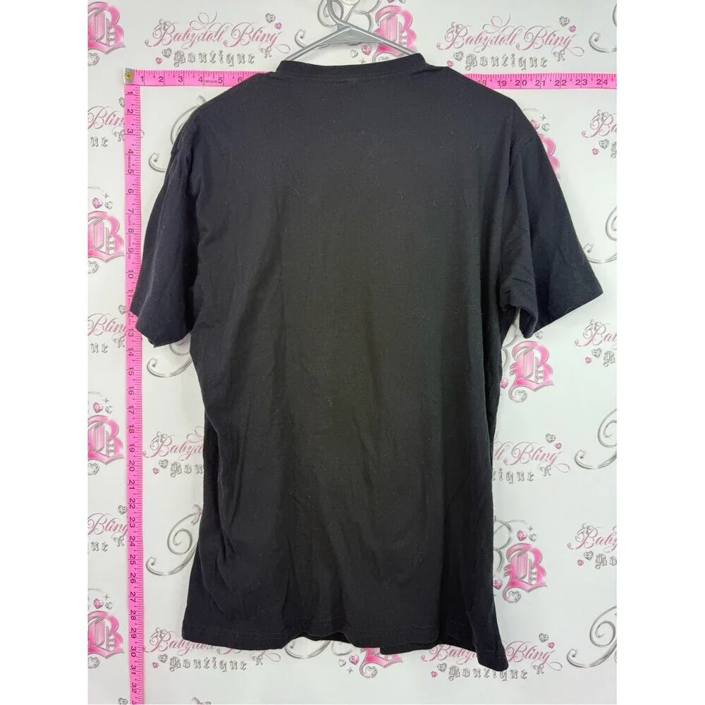 Mike Tyson tshirt boxing boxer Black Graphic Tee with Blue Logo